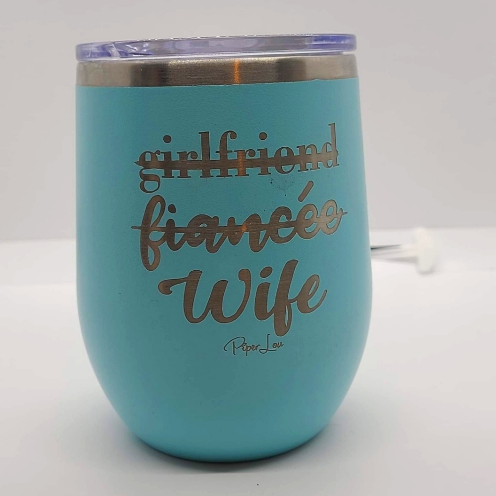 12 oz. Polar Camel Stemless Wine Tumbler ~ Wife